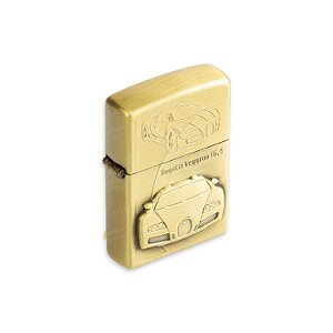 Isqueiro de Fluido Car VI - Dourado Envelhecido