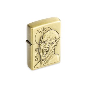 Isqueiro de Fluido Devio IV - Dourado Envelhecido