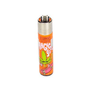 Isqueiro Clipper Grande Weed Bros - Magic Seedy