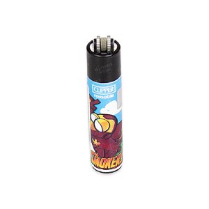 Isqueiro Clipper Grande Smokers - Los Cogollitos (Homem de Ferro)
