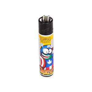 Isqueiro Clipper Grande Smokers - Los Cogollitos (Capitão América)
