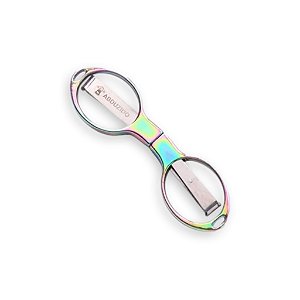 Tesoura Abduzido Dobrável Round Metal - Camaleão