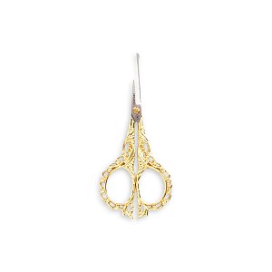 Tesoura Abduzido Queen (Sem Ponta) - Dourado