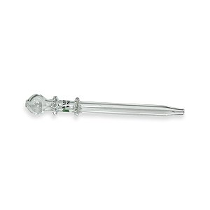 Coletor de Vidro (Extra Longo) Hippie Bong - Transparente