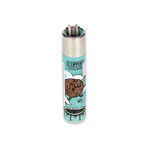 Isqueiro Clipper Grande Trampolining - Cookies