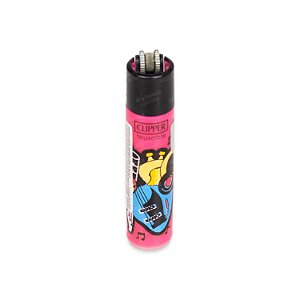 Isqueiro Clipper Grande My Heart - Rosa