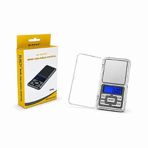 Balança de Precisão Portátil 0,1g Até 500g - B - Max
