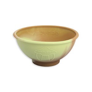 Cuia de Silicone Abduzido Half Cream – Mix Verde Marrom