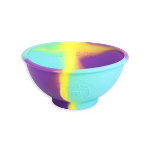 Cuia de Silicone Abduzido Half Sunset – Mix Azul Roxo Amarelo