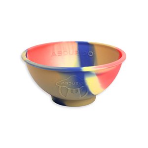 Cuia de Silicone Abduzido Half Vintage  – Mix Bege Azul Rosa