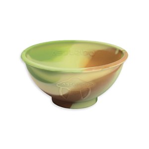 Cuia de Silicone Abduzido Half Vintage  – Mix Verde Marrom