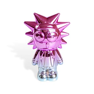 Dichavador de Metal Grande - R&M (Boneco do Rick) – Mix Azul Rosa Claro