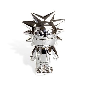 Dichavador de Metal Grande - R&M (Boneco do Rick) – Prata
