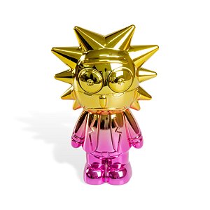 Dichavador de Metal Grande - R&M (Boneco do Rick) – Mix Rosa Dourado