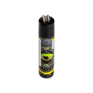 Isqueiro Clipper Grande  New Order - Preto