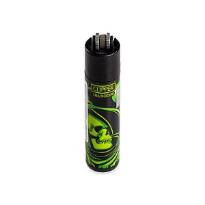 Isqueiro Clipper Grande Space Trip 2 - Verde