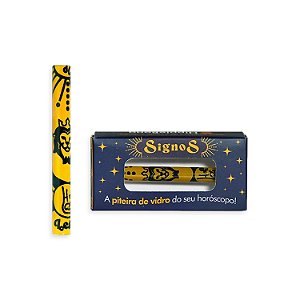 Piteira de Vidro Signo Leão– Hippie Bong 6mm