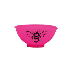 Mini Cuia de Silicone Cultura Dab - Rosa