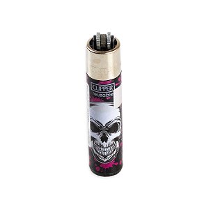 Isqueiro Clipper Grande X Boys - Caveira 1/1