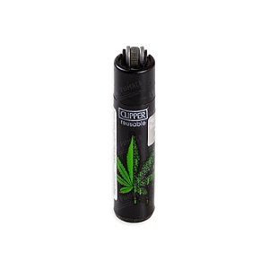 Isqueiro Micro Clipper Half Leaf – Verde