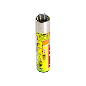 Isqueiro Clipper Grande Gamer 4 Life – Amarelo