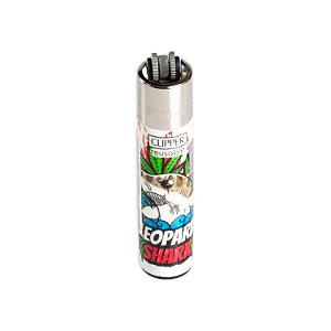 Isqueiro Clipper Grande Shark Weed – Leopard Shark