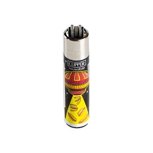 Isqueiro Clipper Grande Hungry UFO (Ovni) – Hot Dog