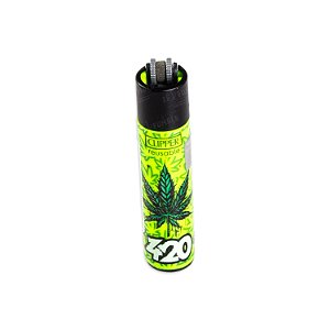 Isqueiro Clipper Grande Graff Weed - 4:20