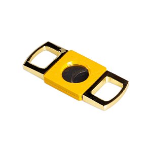 Cortador de Charuto Kilinge de Metal- Mix Amarelo e Dourado M2