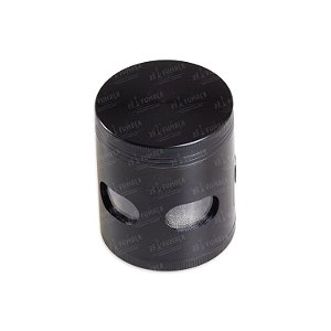 Dichavador de Metal Com Visor - Preto