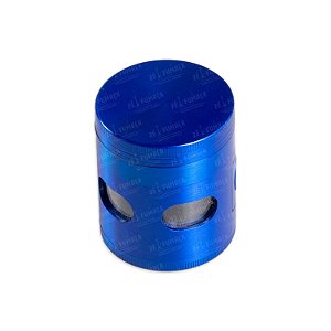Dichavador de Metal Com Visor- Azul (4 Partes)