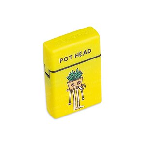 Isqueiro Maçarico Zengaz Pot Head - Amarelo