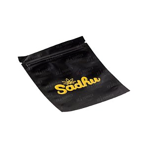 Bag Zip Lock Sadhu com Sistema Hermético (8x12) - Preto