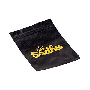 Bag Zip Lock Sadhu com Sistema Hermético (9x13) - Preto