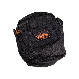Shoulder Bag Sadhu Street - Preto e Laranja
