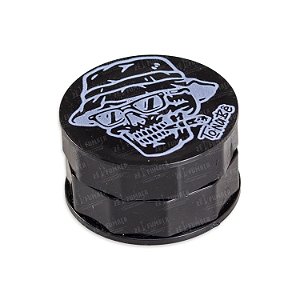 Dichavador de Plástico To Na Bê (Caveira) - Preto