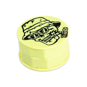 Dichavador de Plástico To Na Bê (Caveira) - Amarelo