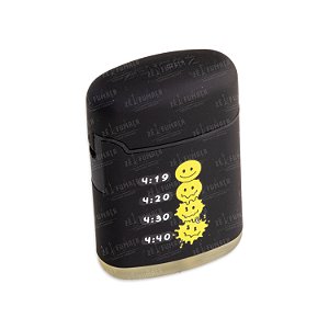 Isqueiro Maçarico Zengaz Horas - Preto