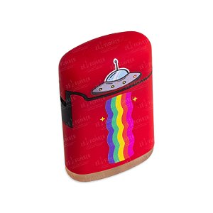 Isqueiro Maçarico Zengaz Nave Arco Irís - Vermelho