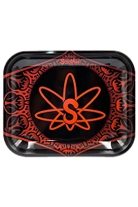 Bandeja de Metal Grande Sadhu - Mix Laranja e Preto I