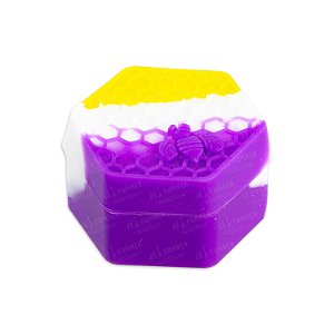 Slick Container Colméia 26 ml - Mix Roxo, Branco e Amarelo