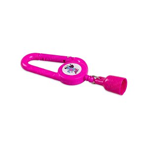 Porta Isqueiro com Chaveiro e Cordão Médio Girl - Rosa (Para Clipper)