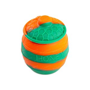 Slick Container Pote de Mel 35 ml - Mix Verde e Laranja