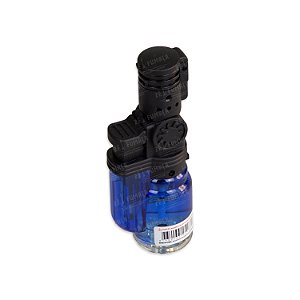 Isqueiro Maçarico Firestar Bico Móvel (1 Chama) - Azul Translúcido
