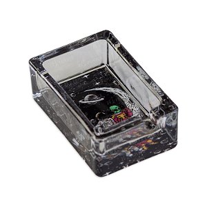 Cinzeiro de Vidro Retangular - Astro Alien