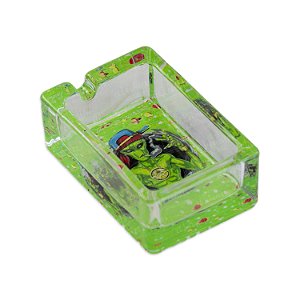 Cinzeiro de Vidro Retangular - Street Alien