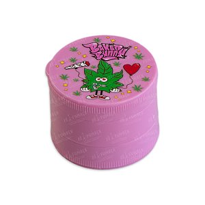 Dichavador de Plástico Baked Bunny Rosa - Bud Smoking