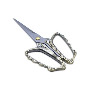 Tesoura Na Boa Big Butterfly - Dourado Envelhecido