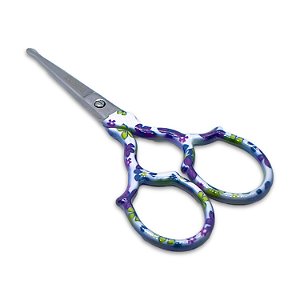 Tesoura Na Boa Style - Mix Branco, Roxo e Verde