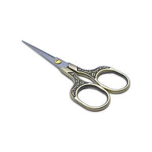 Tesoura Na Boa Vintage Plum - Dourado Envelhecido